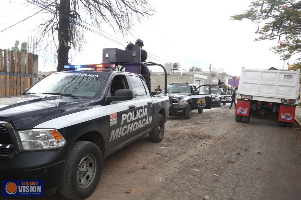 SSP y gobierno municipal de Zamora, coordinados por la seguridad de la sociedad