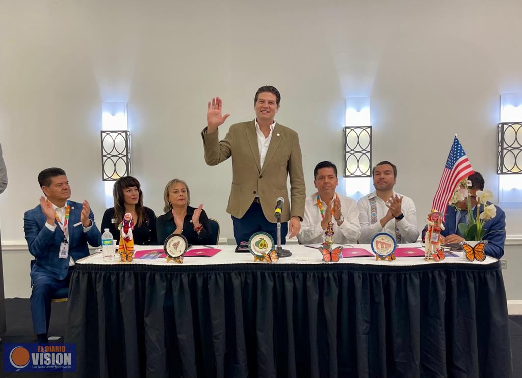 Presenta Alfonso Martínez, en Florida, Parque Agroindustrial de Morelia