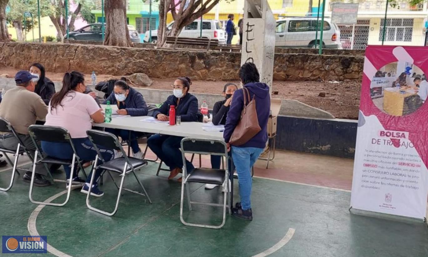 Mañana llevarán a cabo la Feria de Empleo de Zacapu