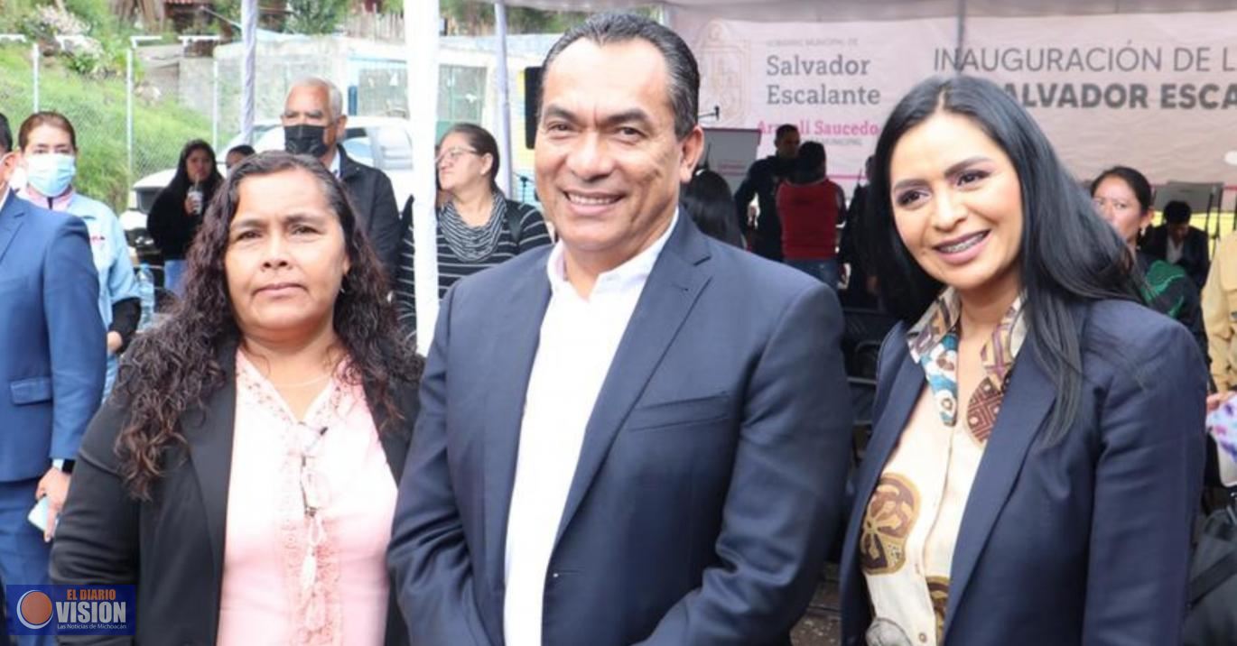 En Salvador Escalante damos pasos para la consecución de la justicia y la paz