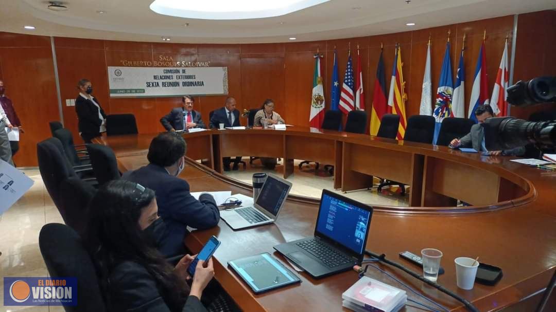 María Elena Serrano participó en la Sesión Ordinaria de la Comisión de Relaciones Exteriores