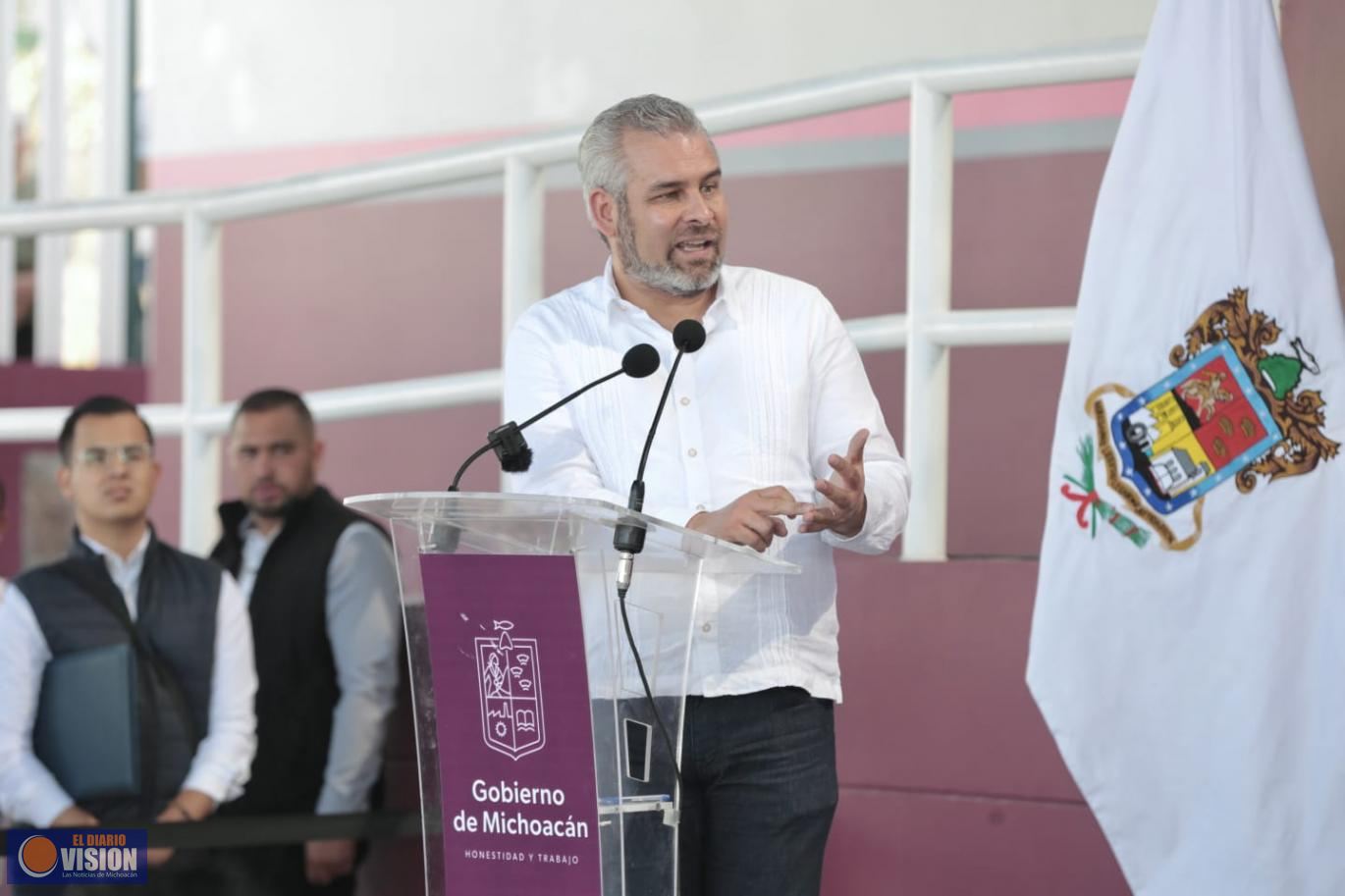 En 2022, municipios recibirán suma histórica del Faeispum para infraestructura pública: Bedolla