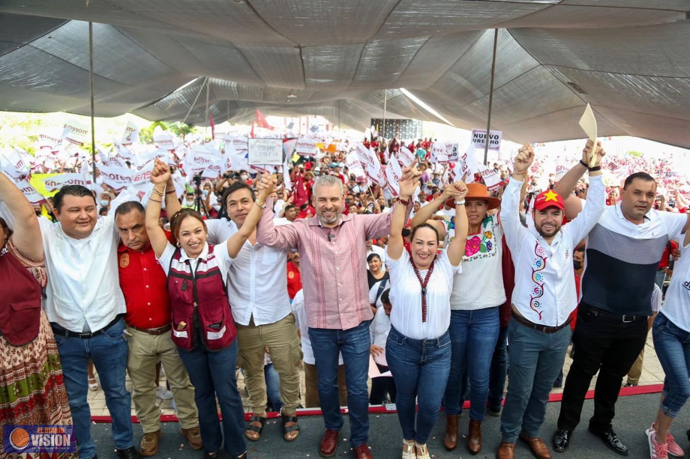 A 4 años del triunfo electoral, la transformación del país avanza firme, celebra Bedolla