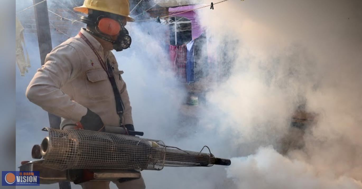 Lázaro Cárdenas, Zitácuaro y Morelia, Jurisdicciones Sanitarias con mayor incidencia de dengue