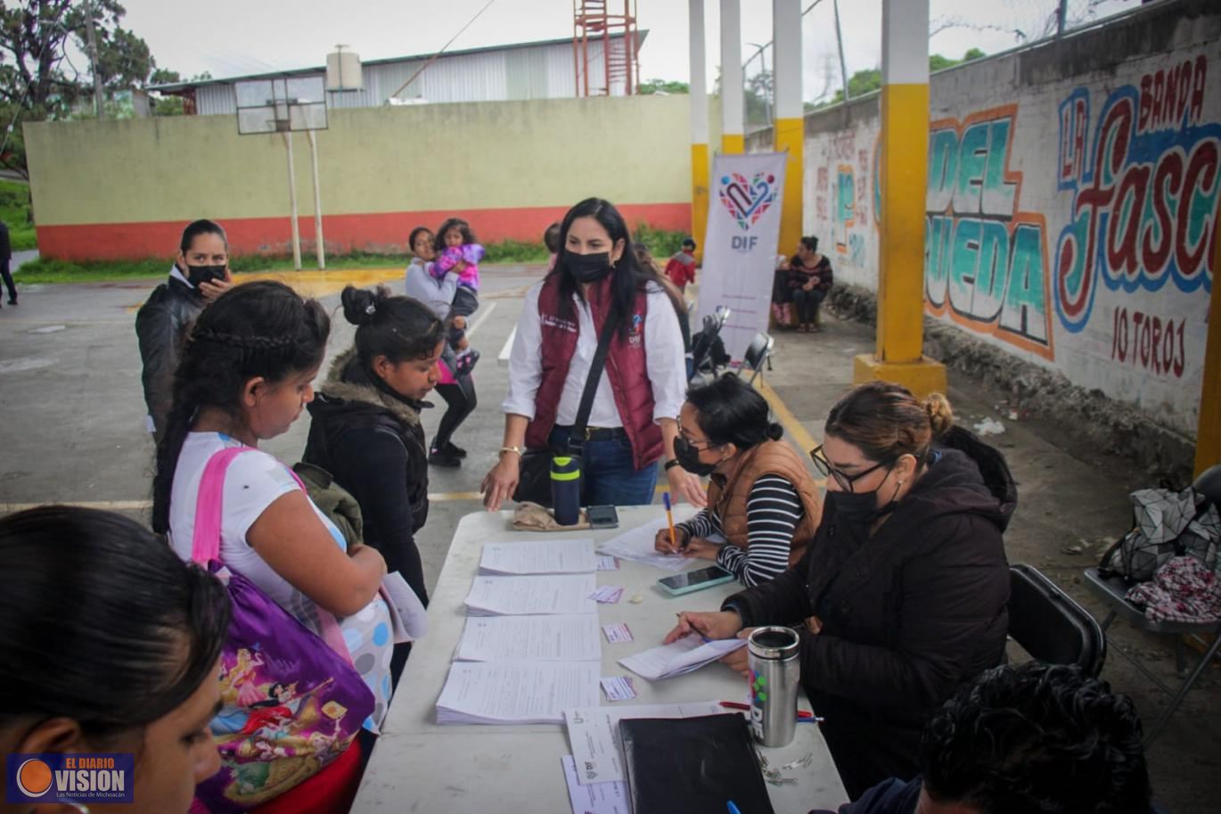 Promueve DIF municipal inscripción a programas alimentarios 