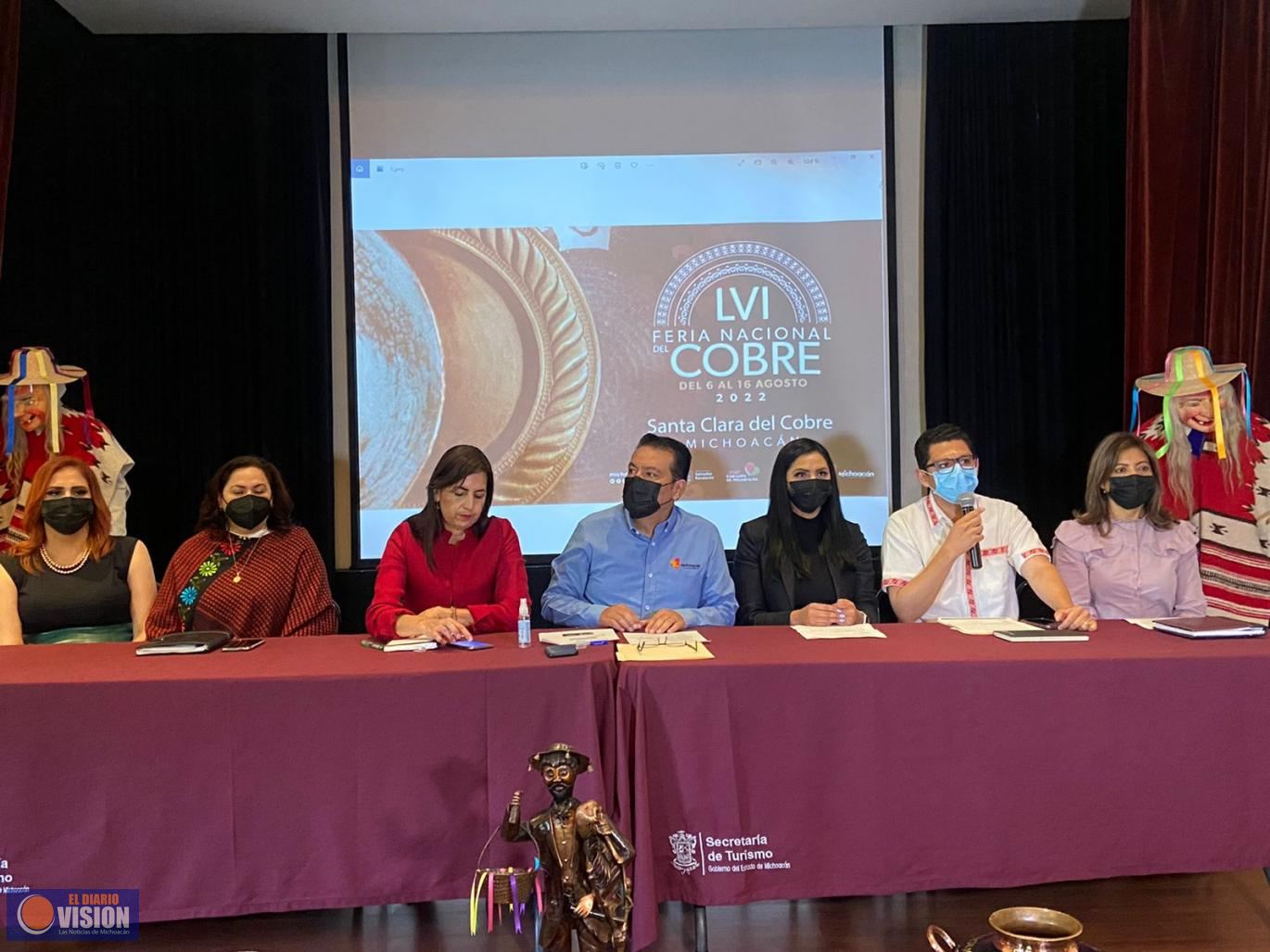 Espera la Feria Nacional del Cobre afluencia de 22 mil visitantes