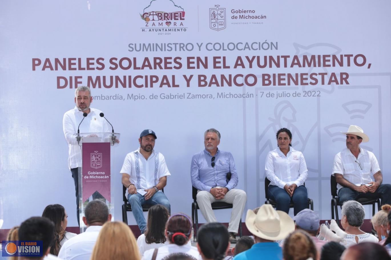 Arranca Bedolla trabajos en planta tratadora de aguas residuales de Gabriel Zamora
