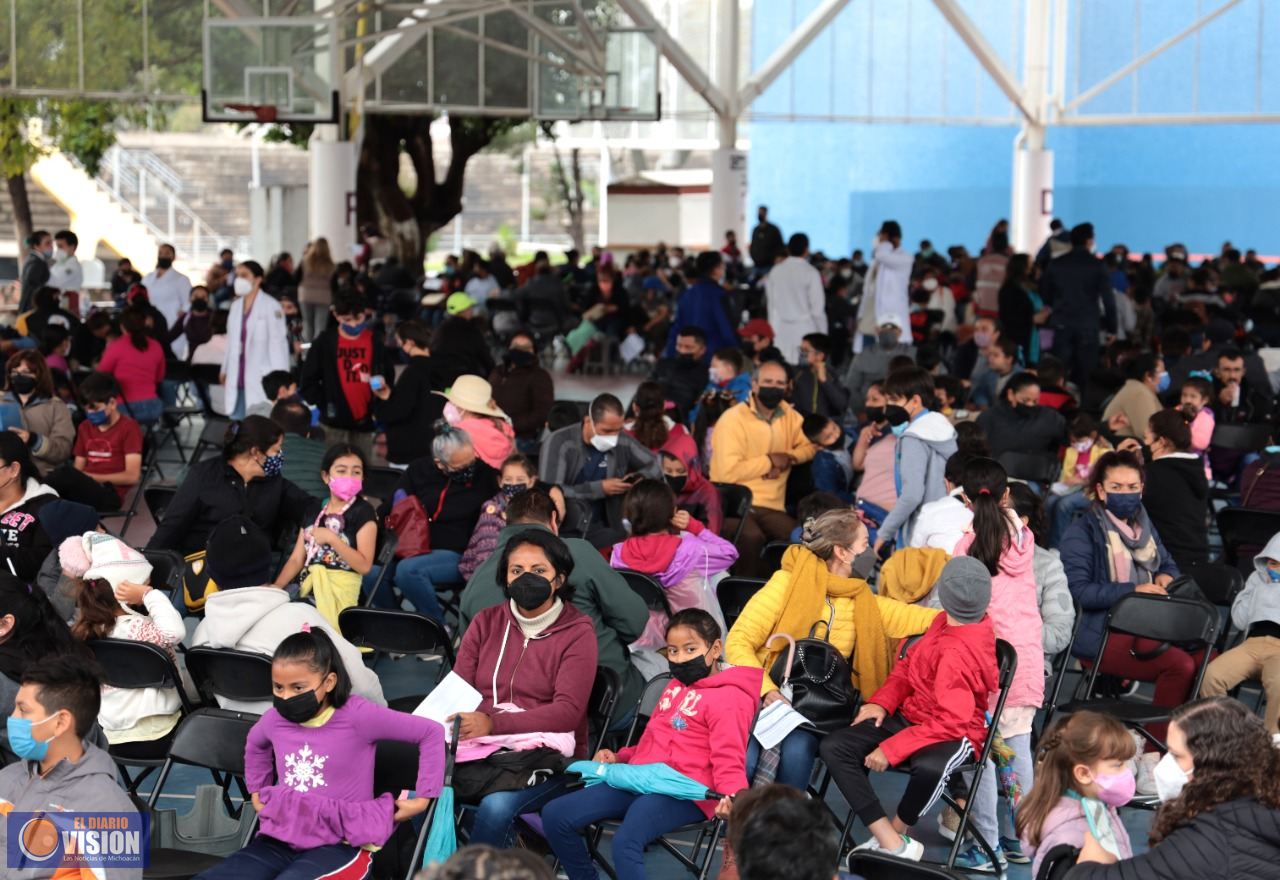 Michoacán, entre los 4 estados mejor calificados en materia de vacunación anti COVID-19