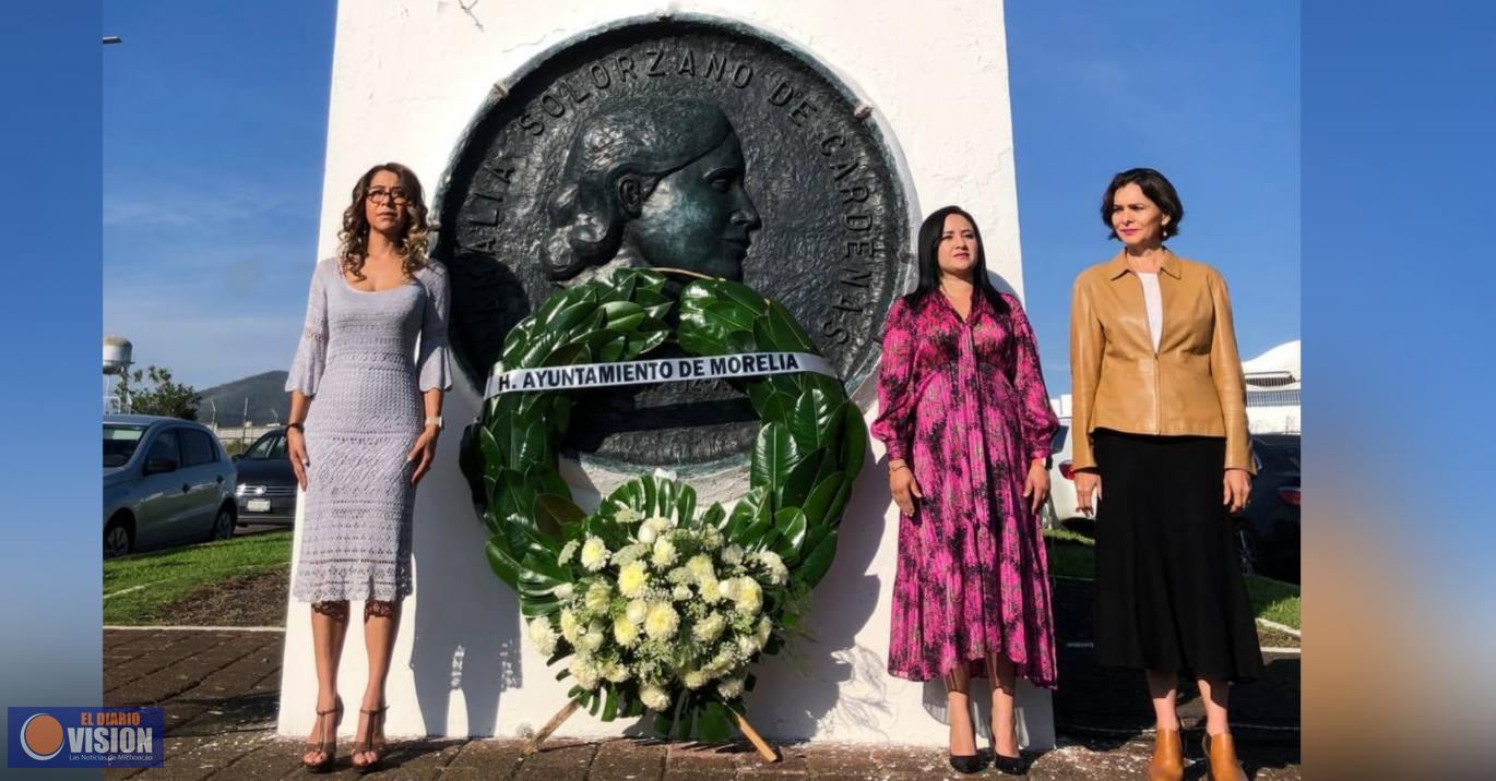 Ayuntamiento de Morelia conmemora CXI Aniversario del Natalicio de Amalia Solórzano