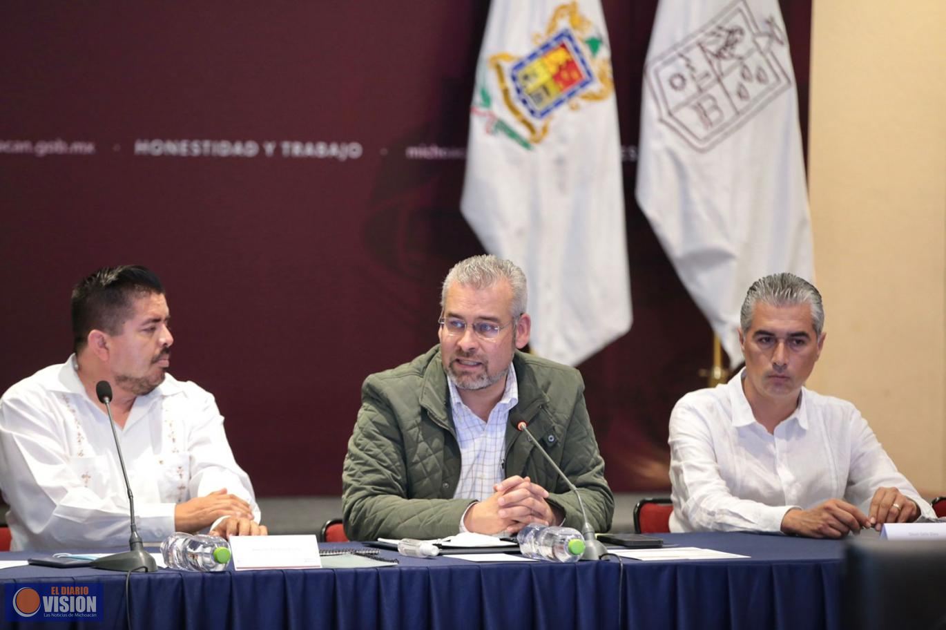 Reiteran Bedolla y Bienestar fortalecimiento a programas sociales