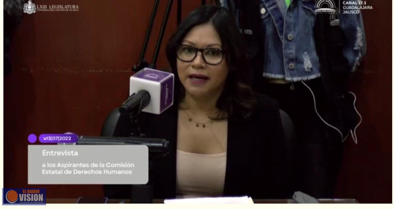 Confía Erika Córdova en la objetividad de congresistas para elegir titular de CEDHJ