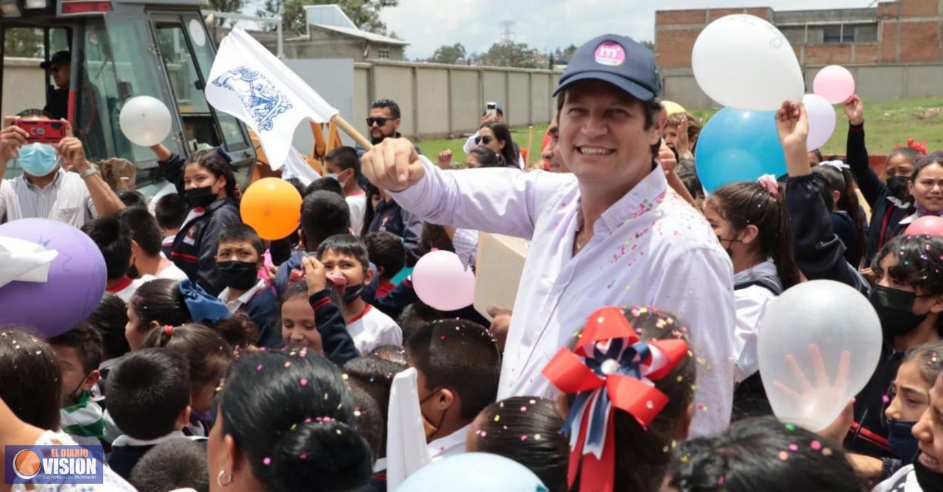 Dignifica Alfonso Martínez infraestructura educativa
