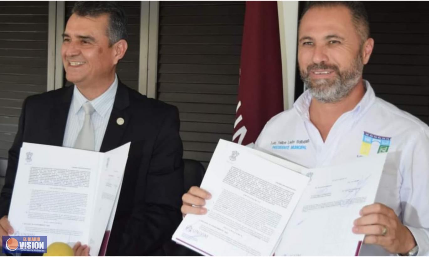 Firma León Balbanera convenio con UNIVIM para quienes deseen estudiar su oferta educativa 