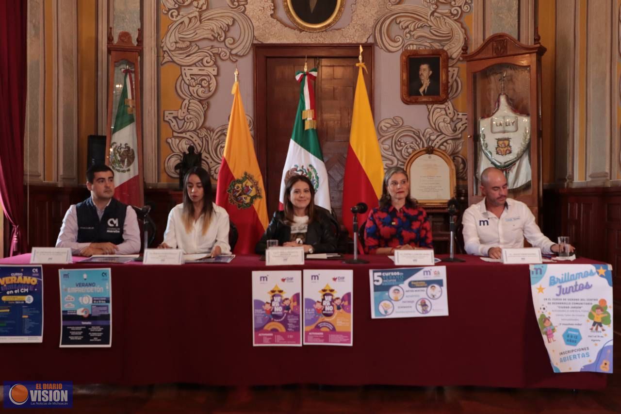 Invita Gobierno Municipal a la niñez moreliana a disfrutar de un “Verano Brillante”