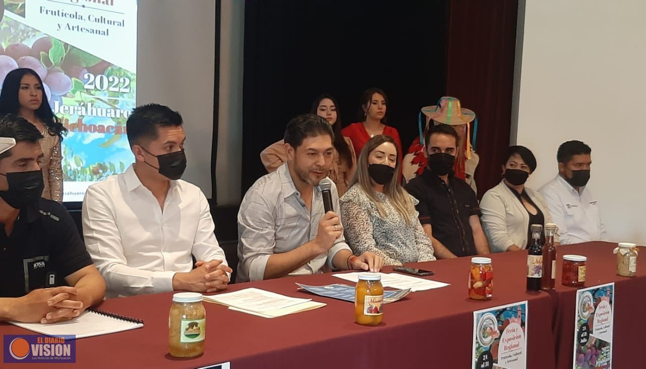 Difunde Sectur la Feria frutícola de Jeráhuaro