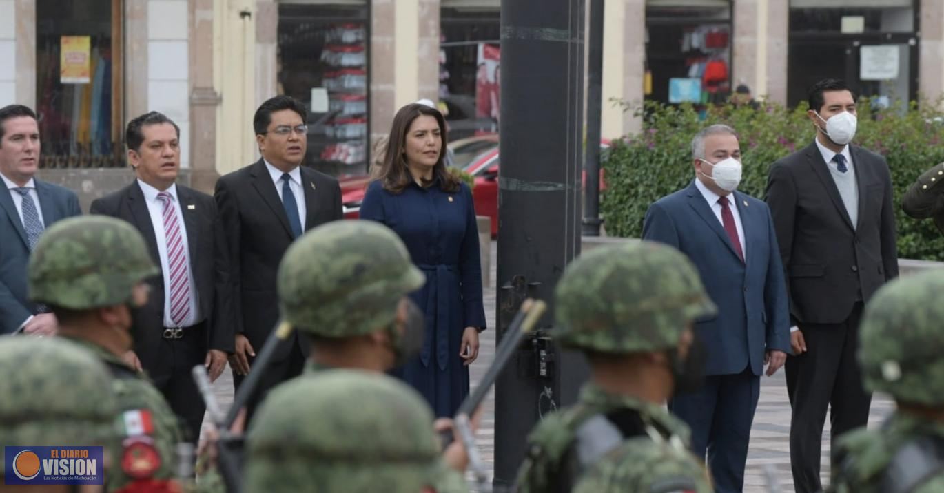 Ayuntamiento de Morelia conmemora CL aniversario luctuoso de Benito Juárez García