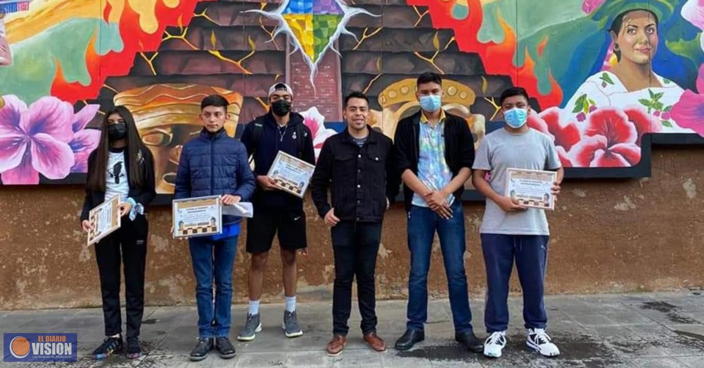 Se realizó el primer concurso de ajedrez en Centro Cultural Tinganio