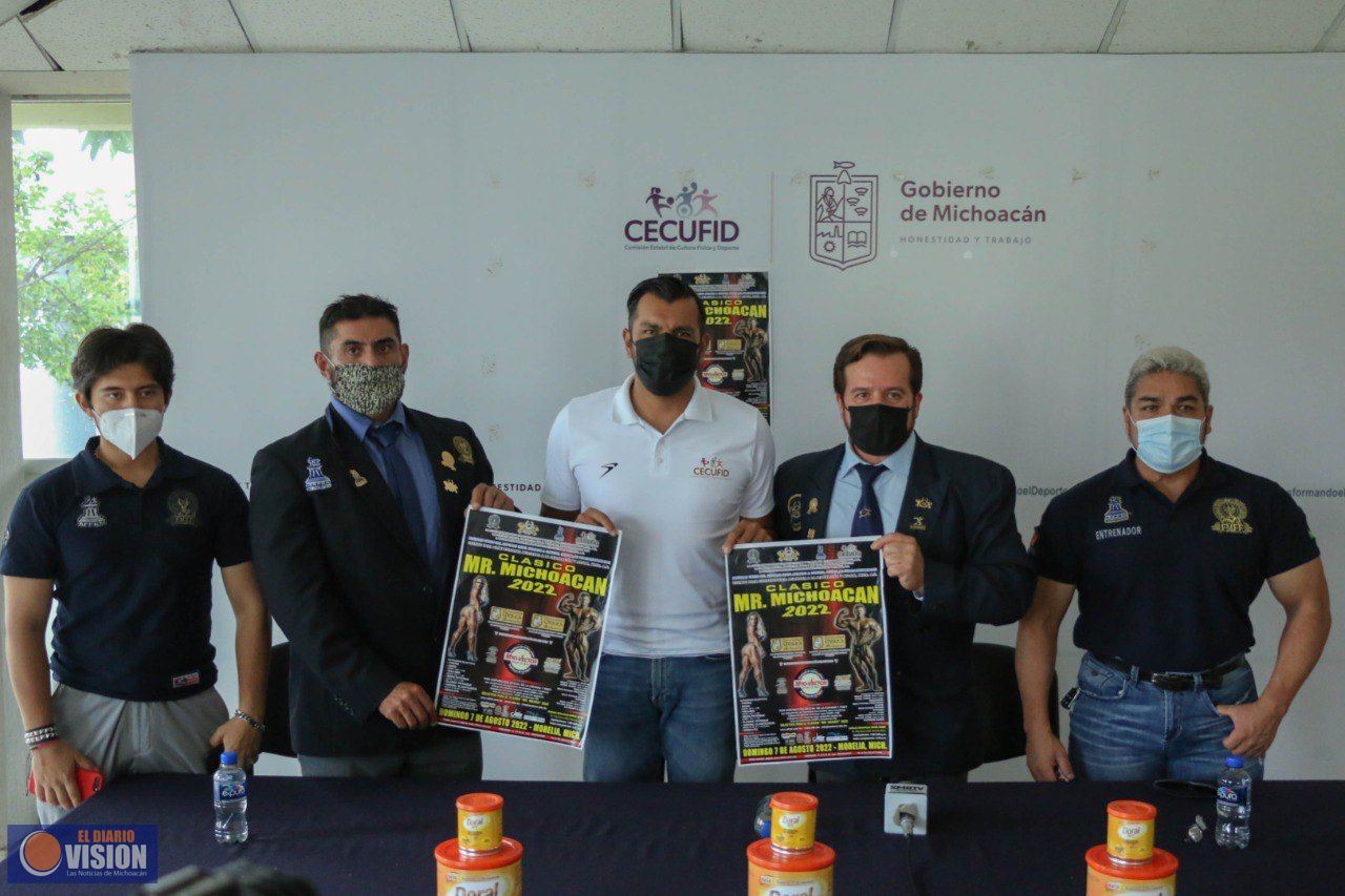 Anuncian la 40 edición del Clásico Mr. Michoacán 2022