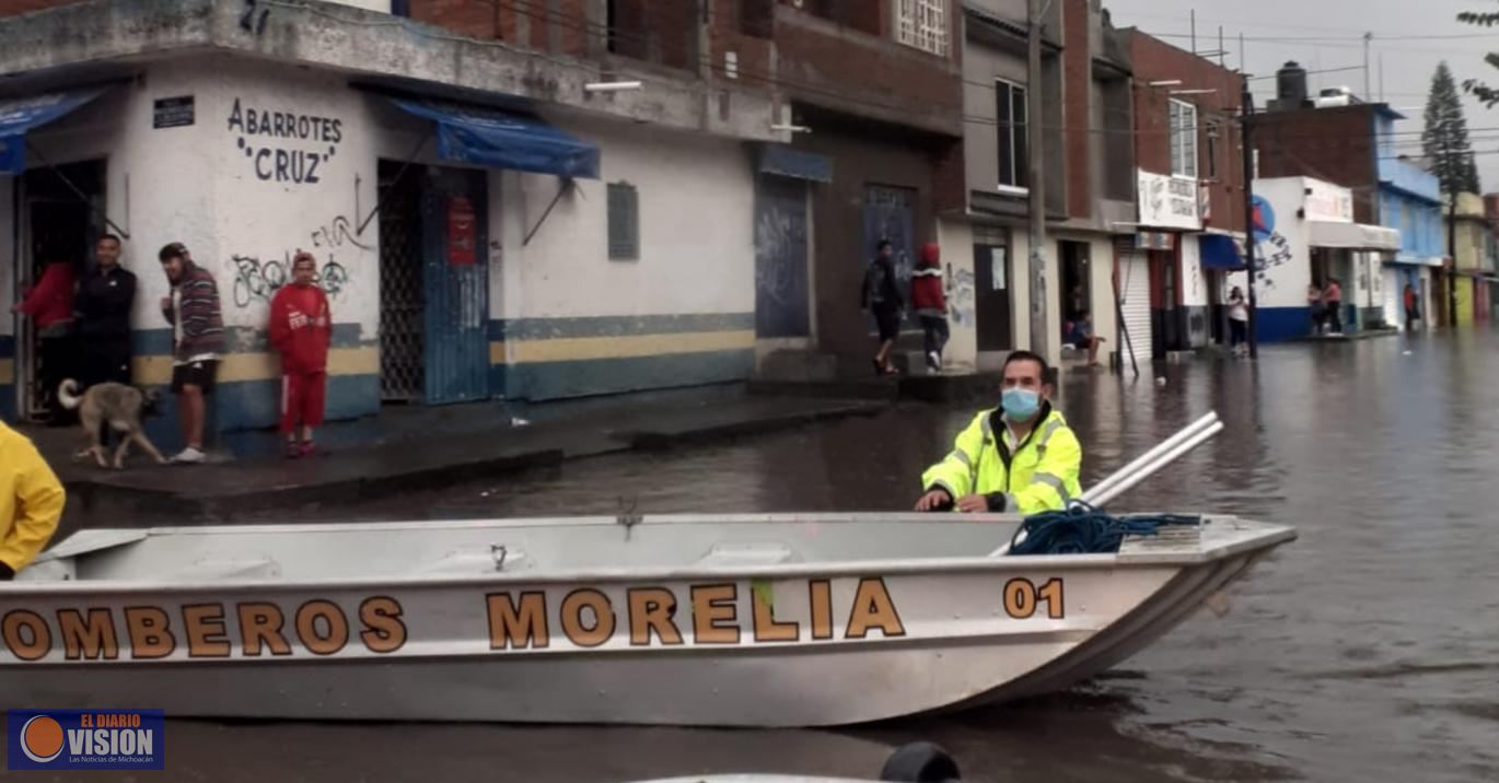 Instruye Alfonso Martínez atención inmediata a la  ciudadanía tras lluvias en Morelia