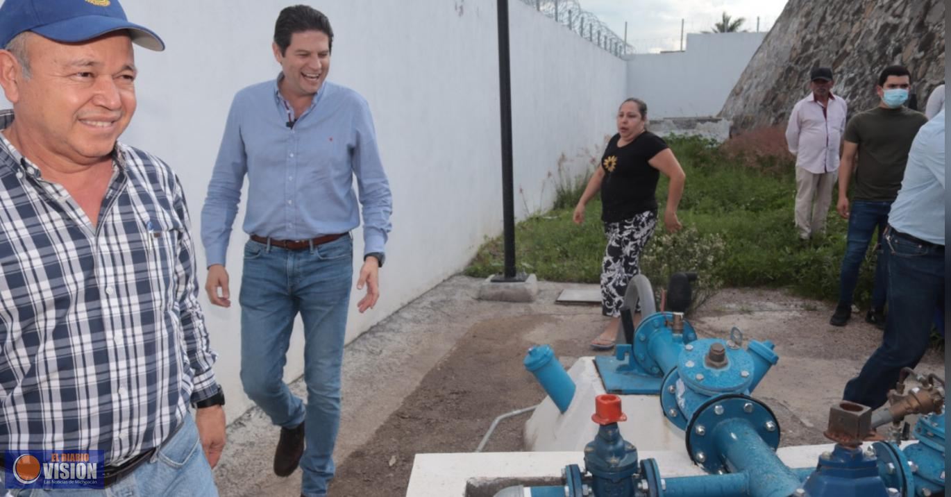 Con grandes obras se garantizará el agua potable por muchos años: Alfonso Martínez