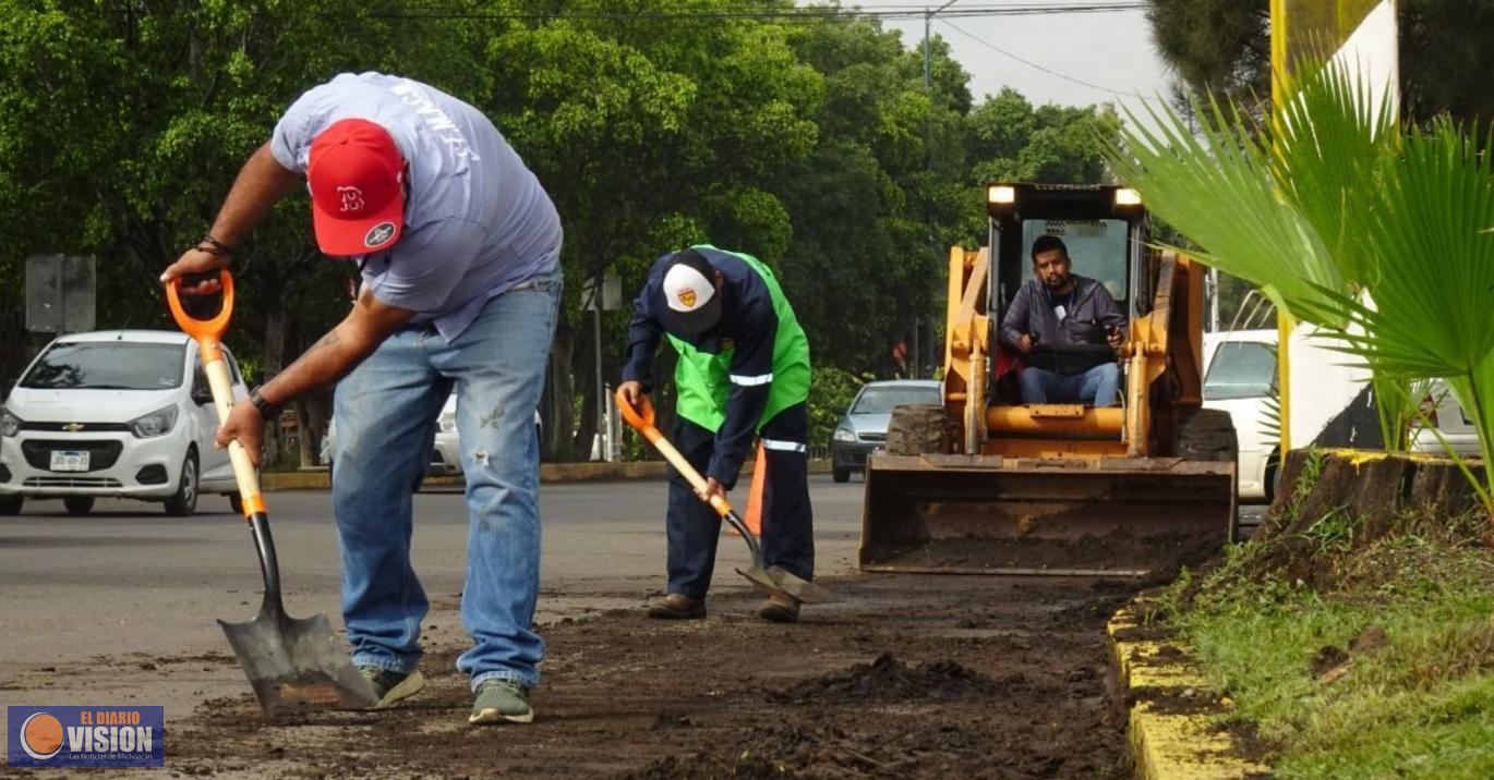 Secretaría de Servicios Públicos, alerta para atender afectaciones por lluvias en Morelia