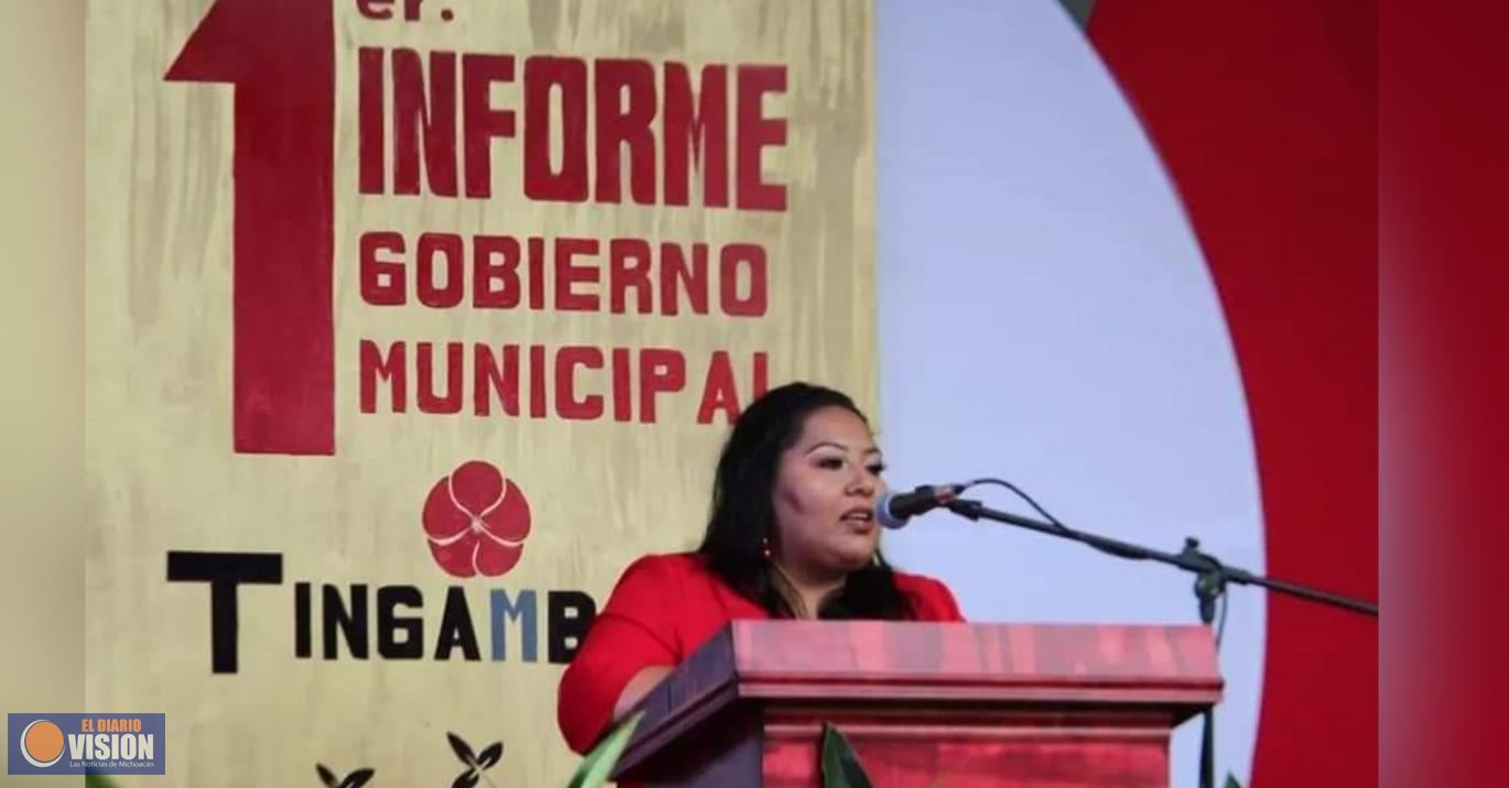 Marisol López Figueroa, rinde su primer informe de gobierno