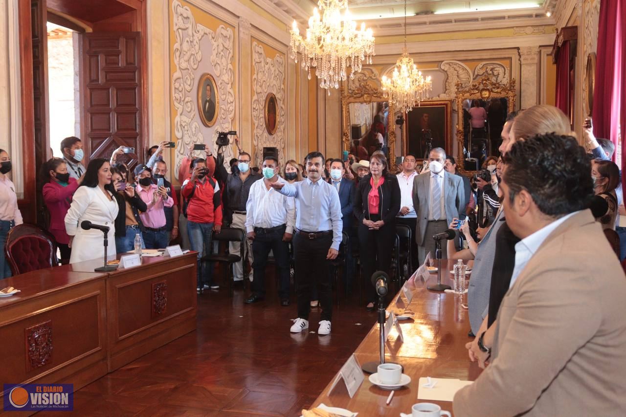 Ayuntamiento de Morelia promueve la legalidad y democracia