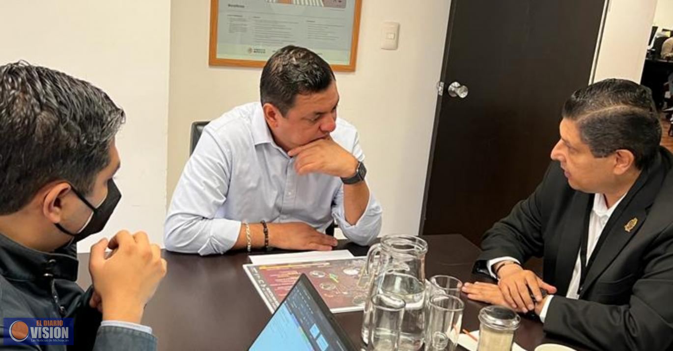 Nacho Campos gestiona proyectos de mejoramiento urbano con Sedatu