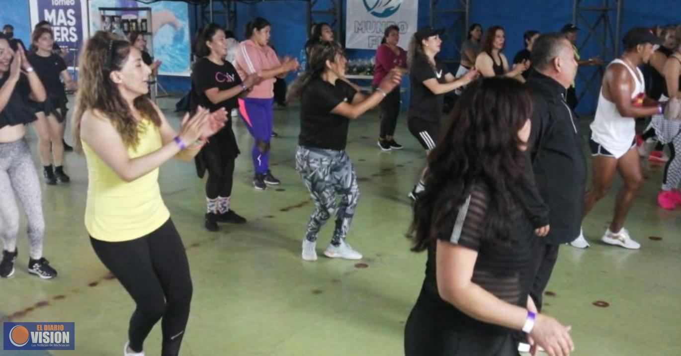 Un éxito, Taller de Géneros Latinos organizado por Imcufide y Mundo Fit