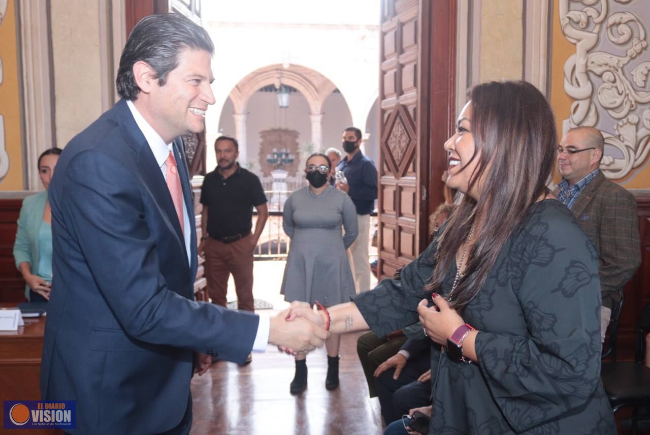 Nombra Ayuntamiento a Nuria Hernández como titular del Instituto de la Mujer Moreliana