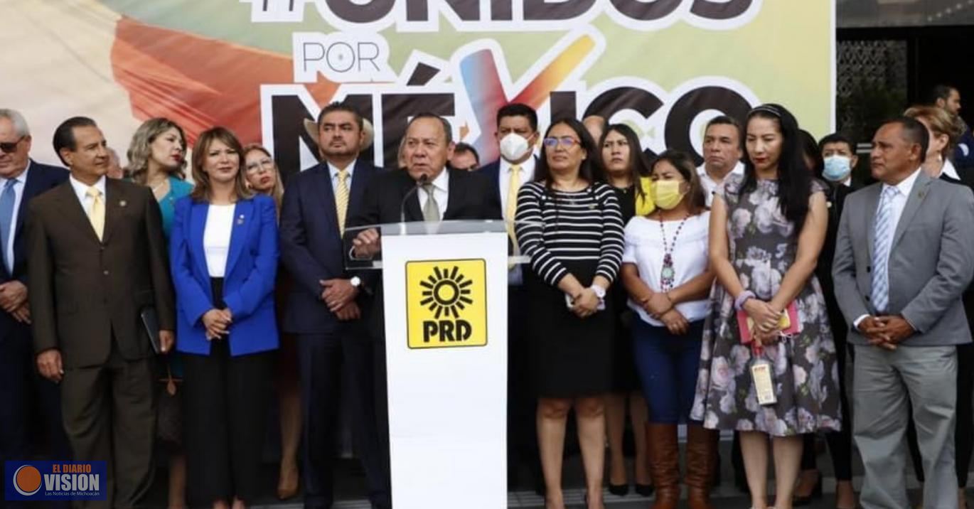 Sesión Plenaria en San Lázaro evidencia que el mayor interés de la coalición es México: PRD 