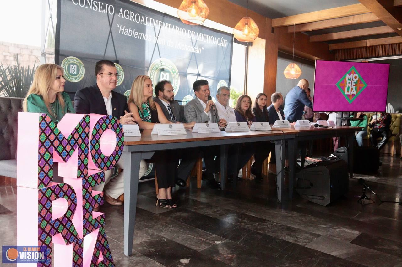 Morelia será sede del Cuarto Congreso Nacional Agroalimentario