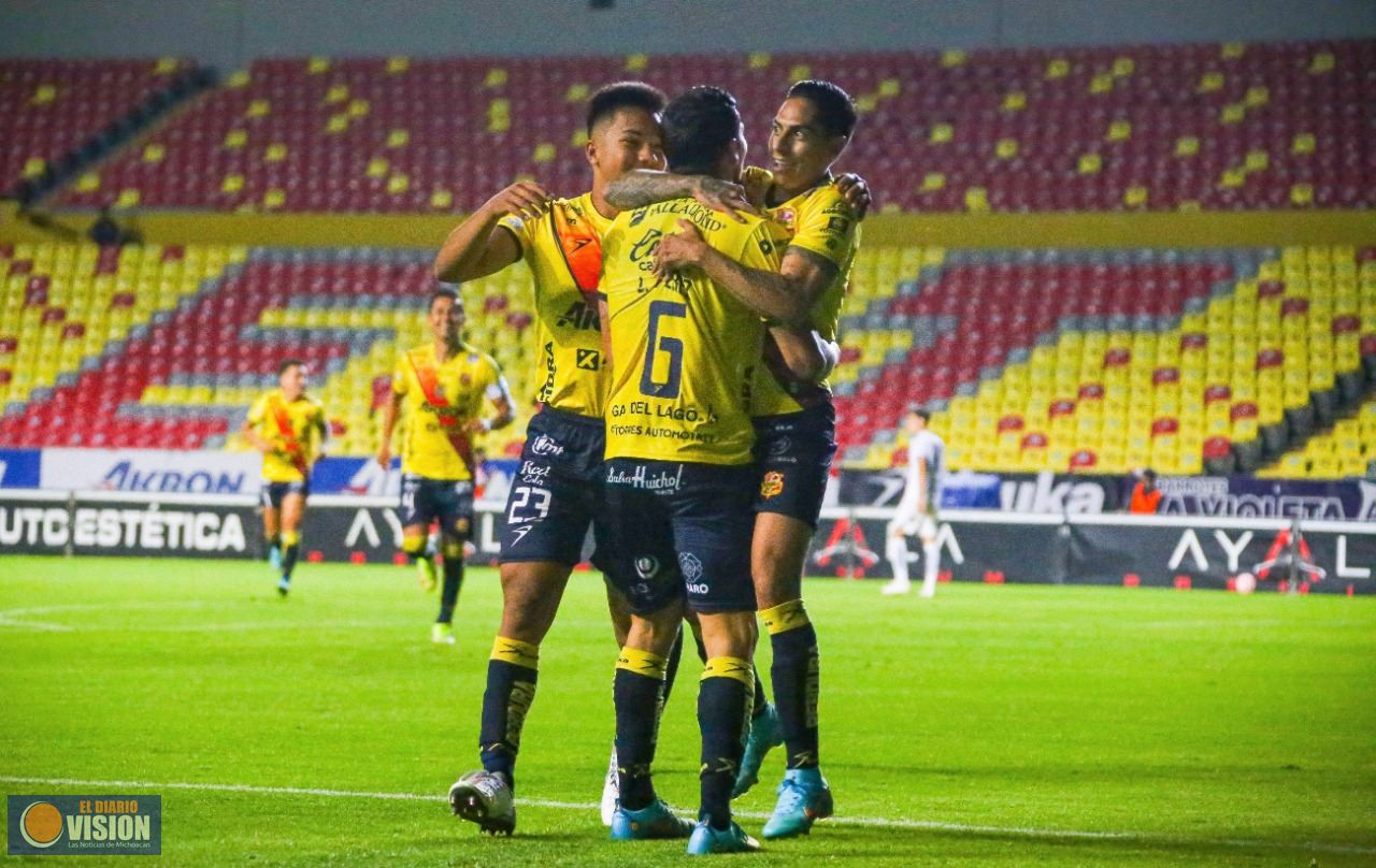 Atlético Morelia golea a los Dorados en el Estadio Morelos