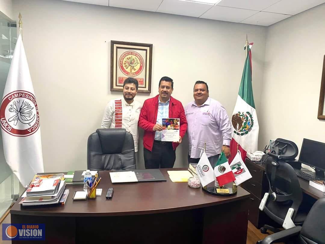 Roberto Carlos López, se reunió con el presidente municipal de Lagunillas, Octavio Chávez Aguirre.