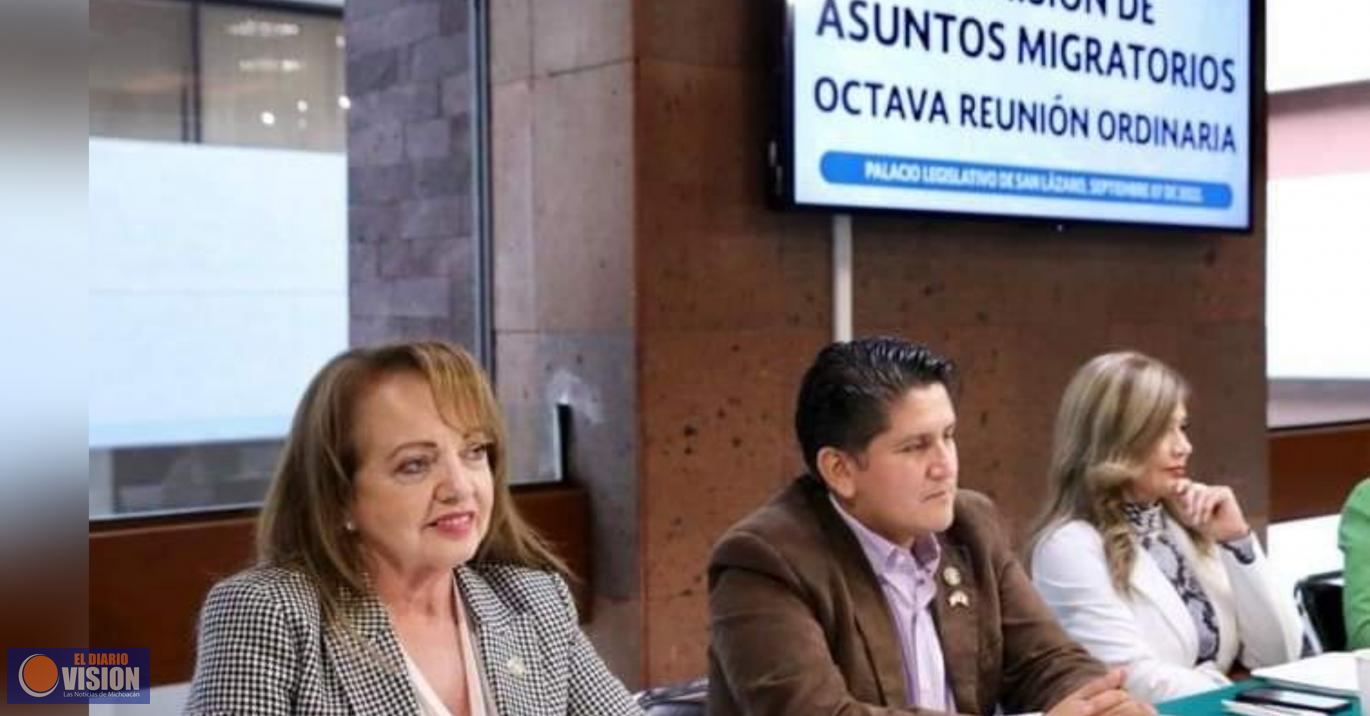 María Elena Serrano participó en la octava Reunión de la Comisión de Asuntos Migratorios.