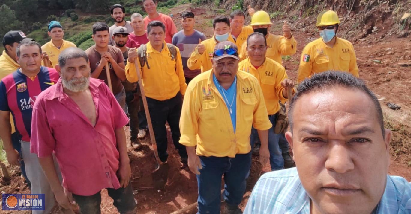 Gobierno Municipal realiza jornada de forestación en las instalaciones del Basurero de Jucutacato