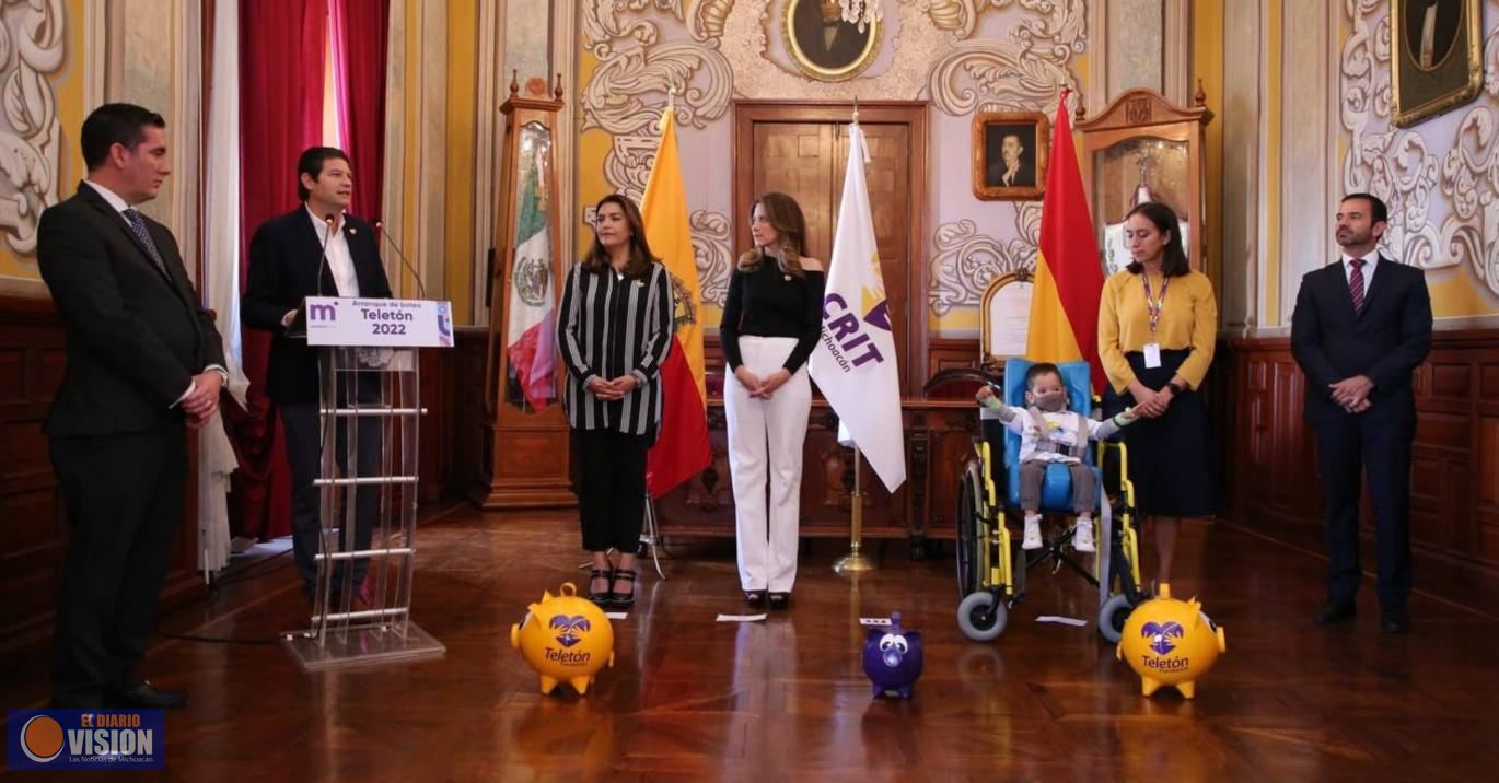 En esta administración y desde donde estemos, siempre vamos a apoyar al Teletón: Alfonso Martínez