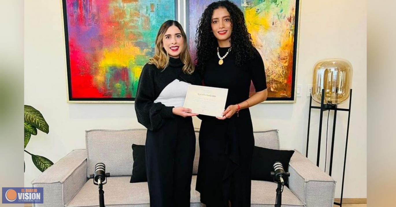 Edna Díaz Acevedo se reunió con integrantes de la fundación Poder Mujer A. C.