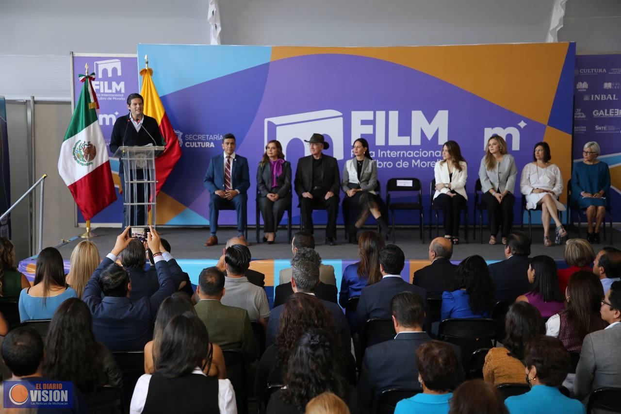 Feria Internacional del Libro de Morelia nace para quedarse: Alfonso Martínez