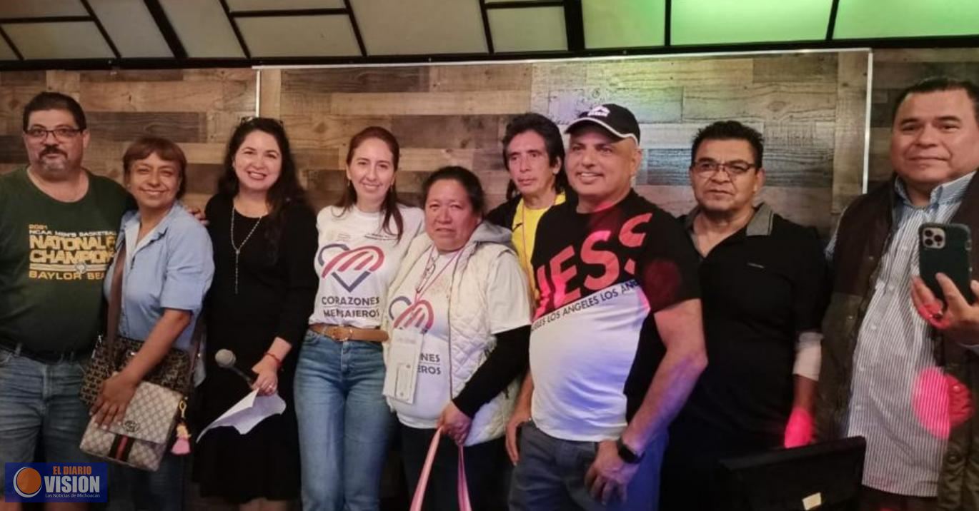 Se reúne, segundo grupo de Corazones Mensajeros con familiares en Estados Unidos: Araceli Saucedo