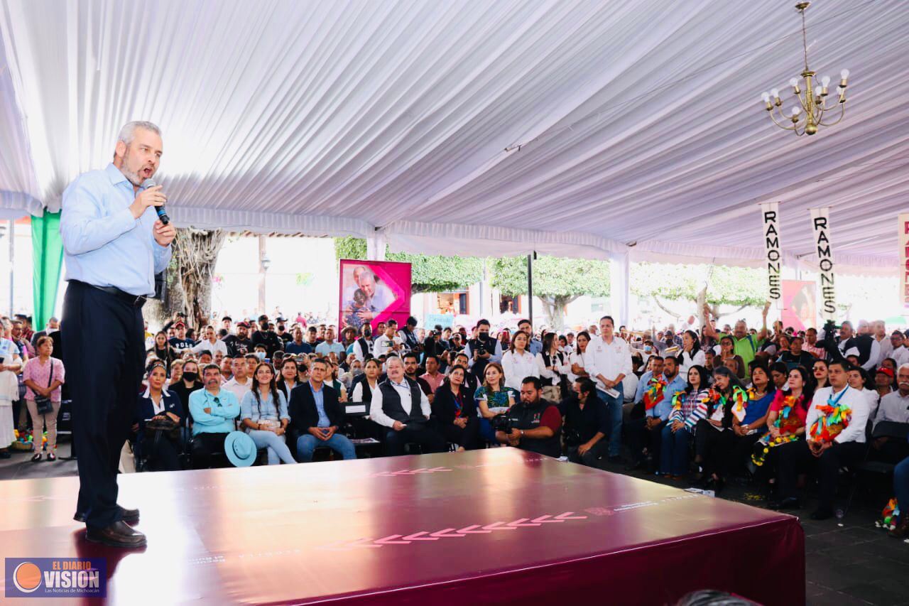 Refrenda Nacho Campos respaldo a Bedolla 