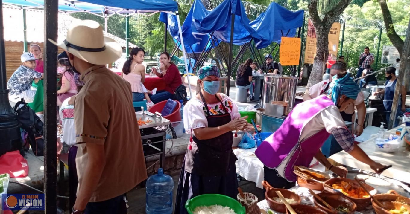 Concluye con éxito el Encuentro de Maestras Cocineras de las Tenencias de Morelia
