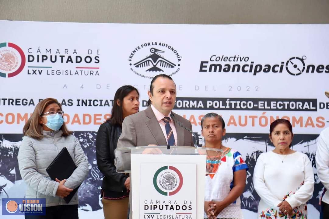 Iniciativas de los Pueblos Originarios fortalecerán la Reforma Político-Electoral: Hirepan Maya