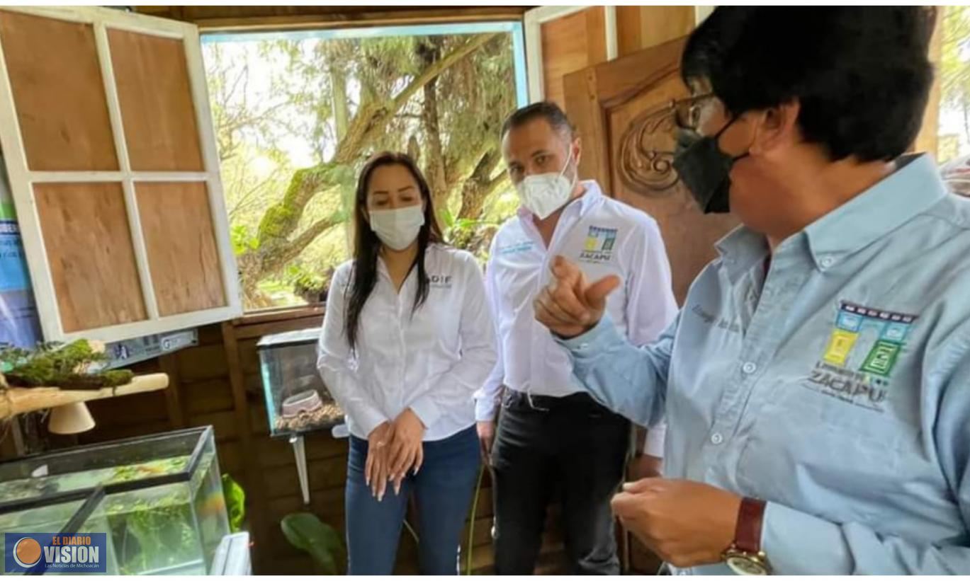 Invita Luis Felipe a visitar la casa del Achoque para conocer la fauna del municipio 