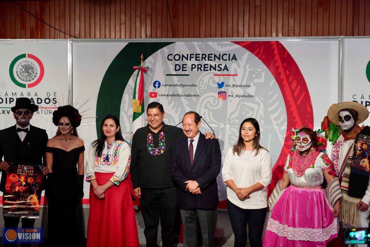15vo Festival de Velas se promueve en el Senado y el Congreso de la Unión