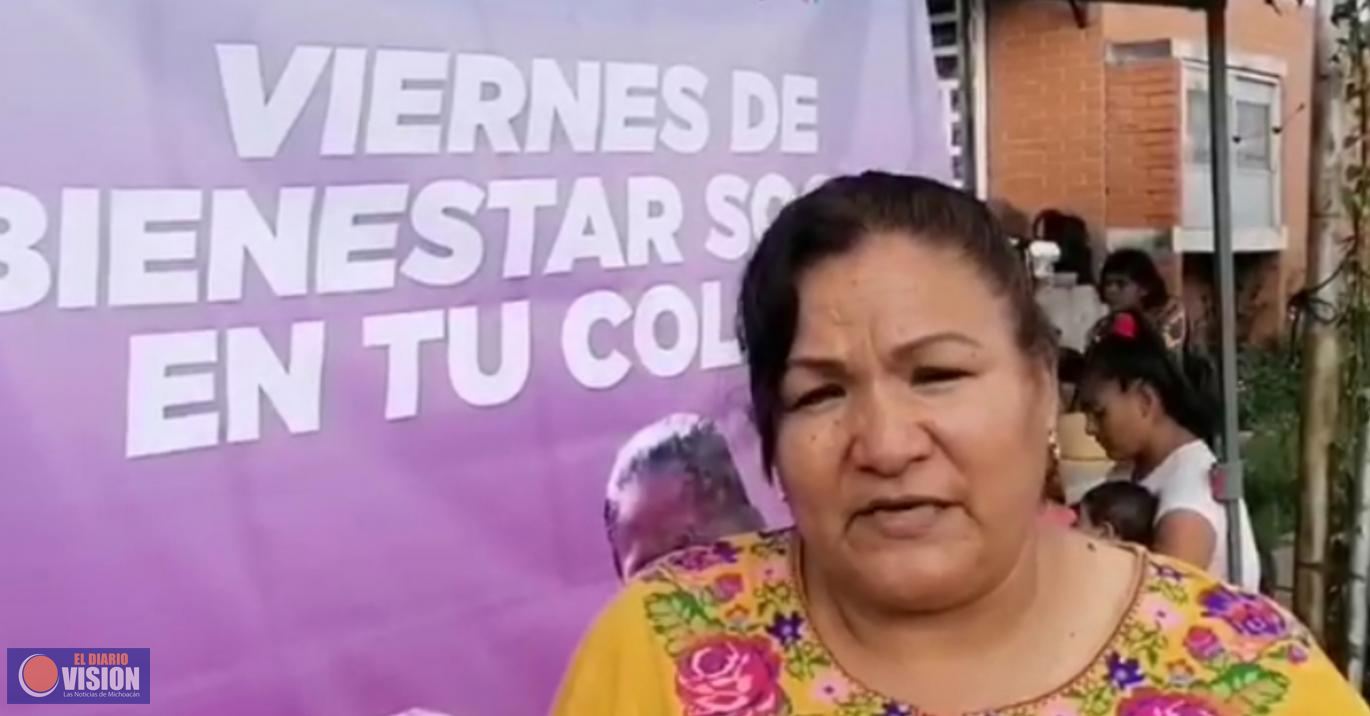 Más de 350 familias uruapenses se han beneficiado con el programa 