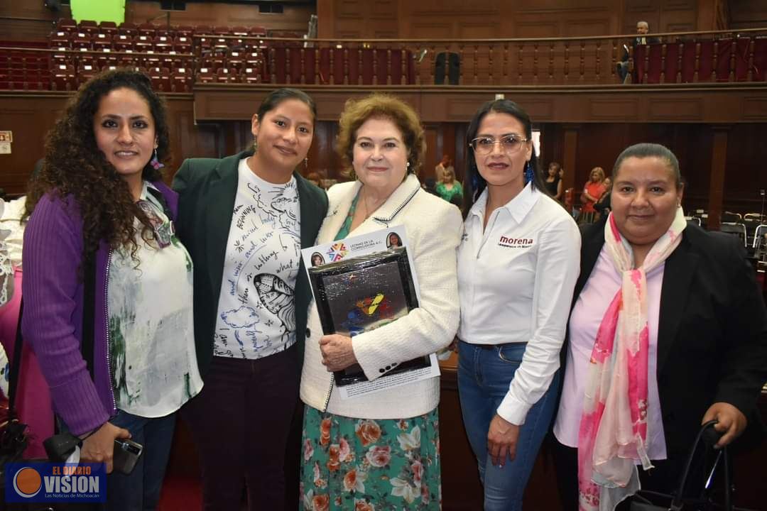 Celeste Ascencio reconoció el trabajo de la militante feminista, María del Refugio García Martínez