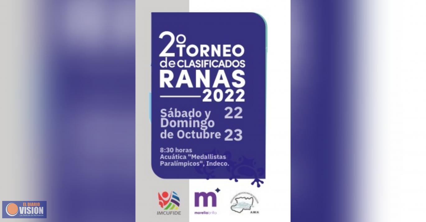 2º Torneo de Natación “Ranas” será clasificatorio para estatal de Curso Corto 2022