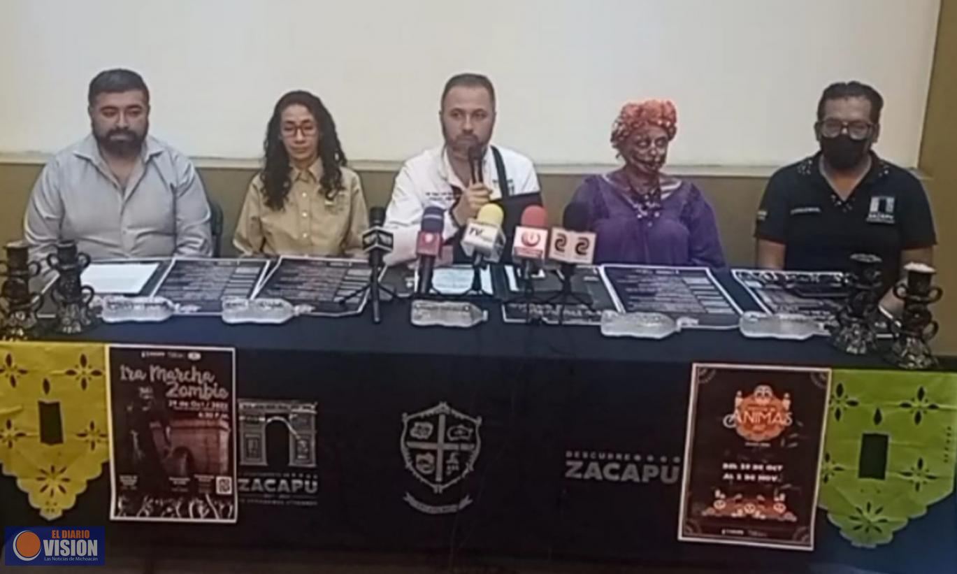 Alistan Programa de Festival de Ánimas 2022 en el municipio de Zacapu 