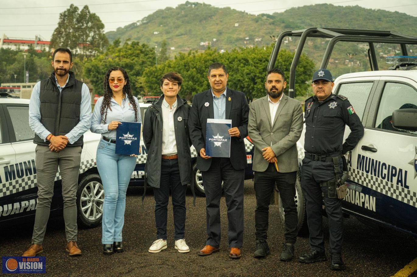 Recibe Uruapan recursos del convenio Fortapaz